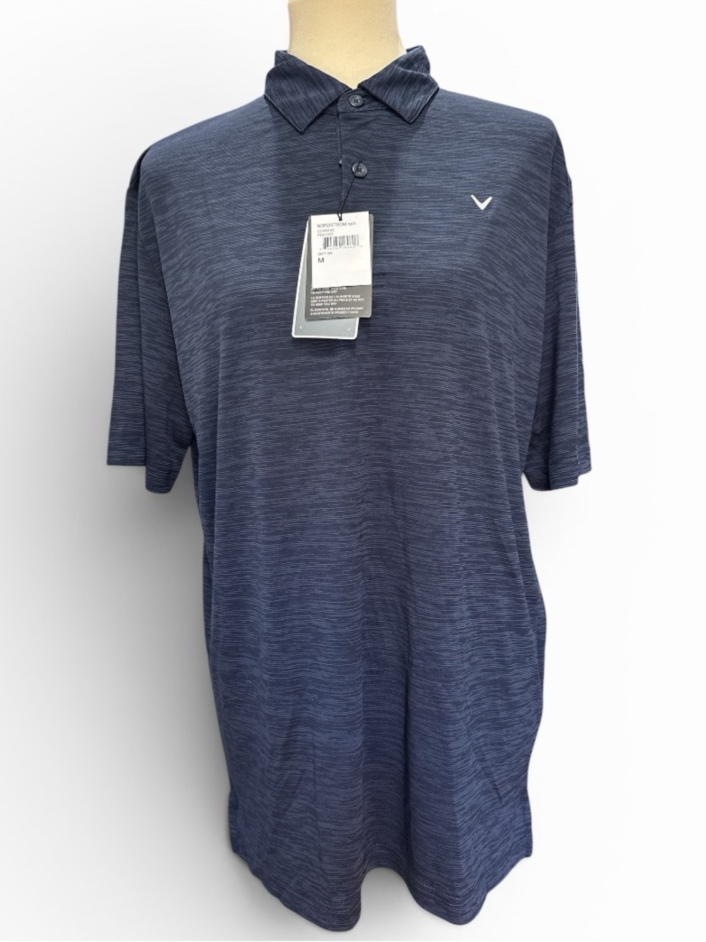 Callaway Men's Heather Navy Performance Polo #537